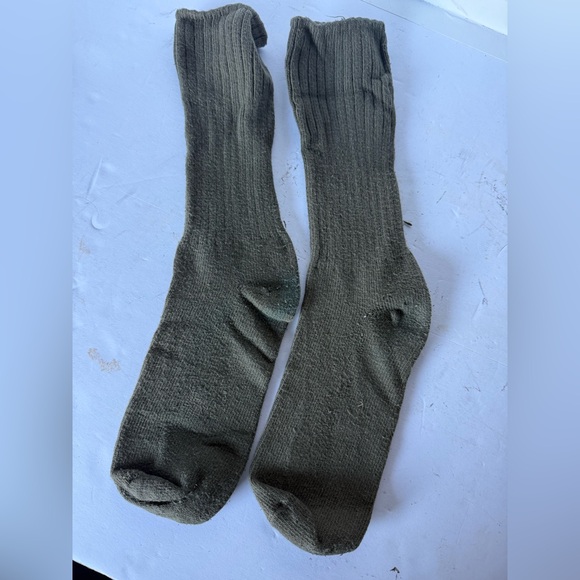 Men’s olive green military socks size large 9-11 - Picture 1 of 1
